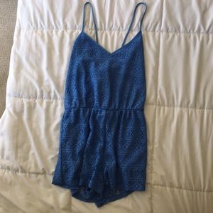 NWT Blue Romper
